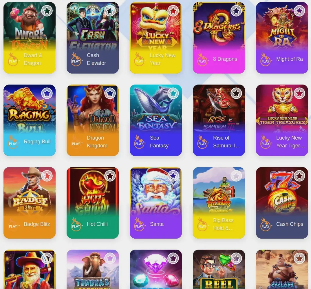 Oshi Casino Willkommensbonus Übersicht mit Bonusbedingungen